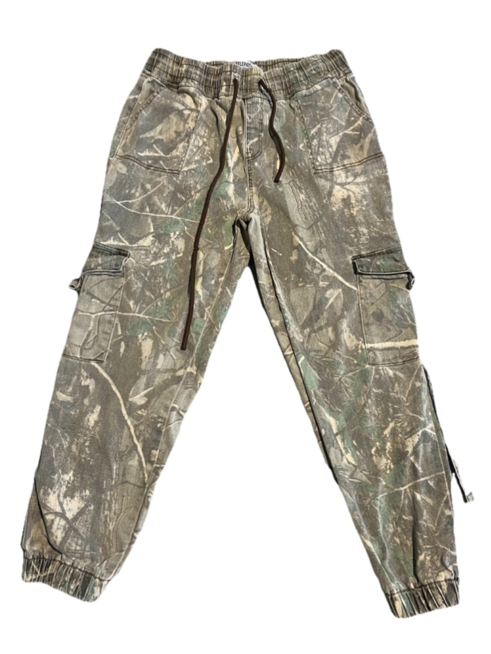 Telepatía Pants Womens 13/31 Camouflage Cargo Jogger Outdoor Hunting Y2K